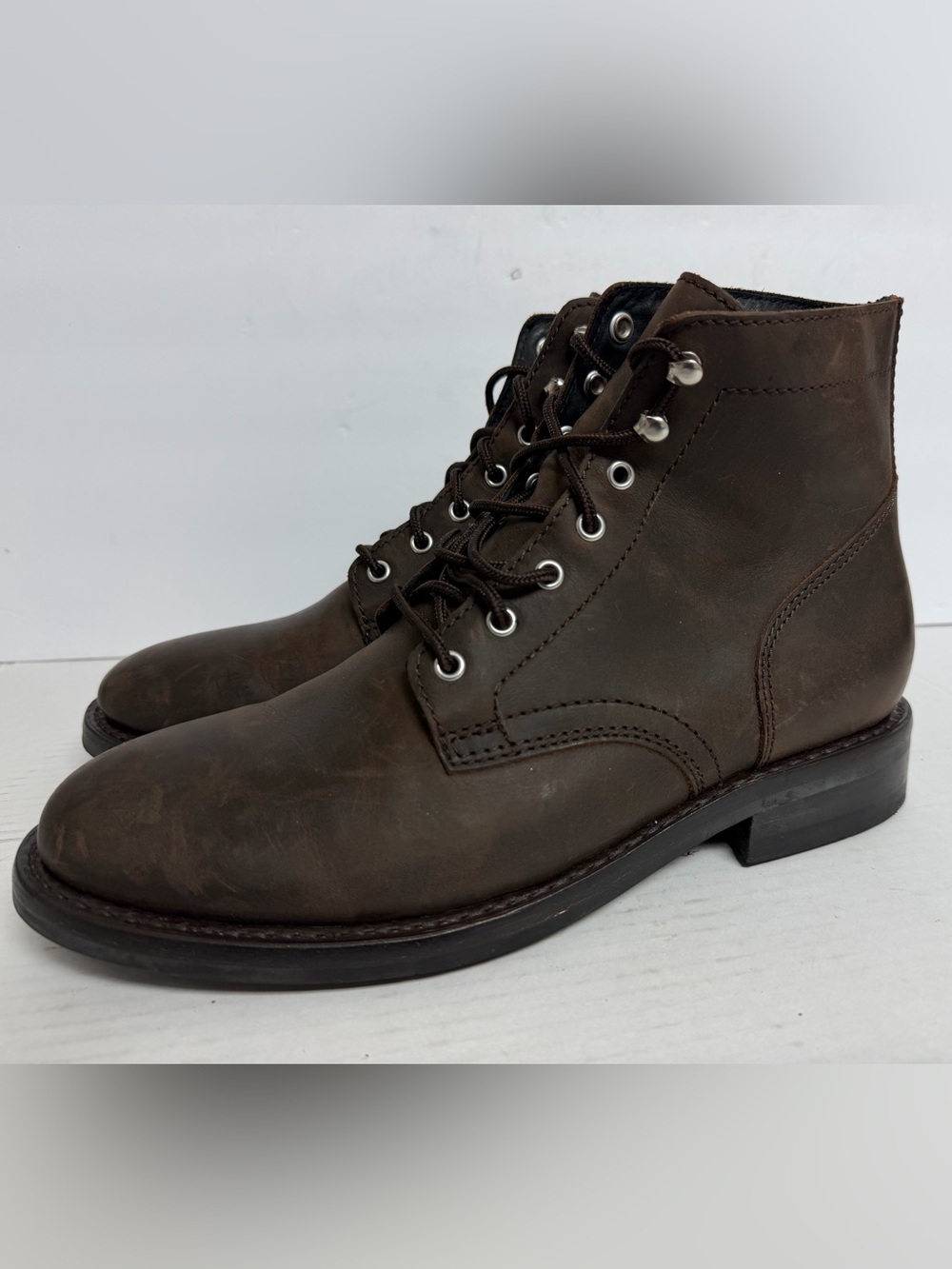 Men’s Thursday Boot Co President Size 9 US Tobacco Brown Leather Boots